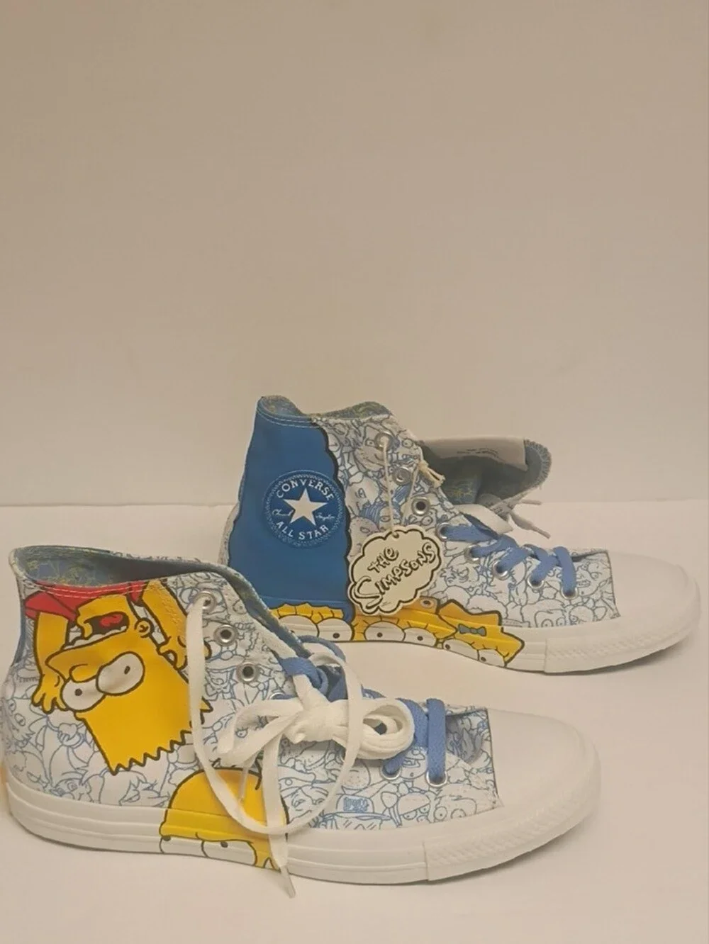 NEW RARE🔥 Converse The Simpsons Original Chuck Taylor Sz 9 Men's Shoes All Star
